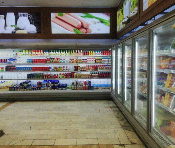 یخچال فروشگاهی رفاه بندر عباس